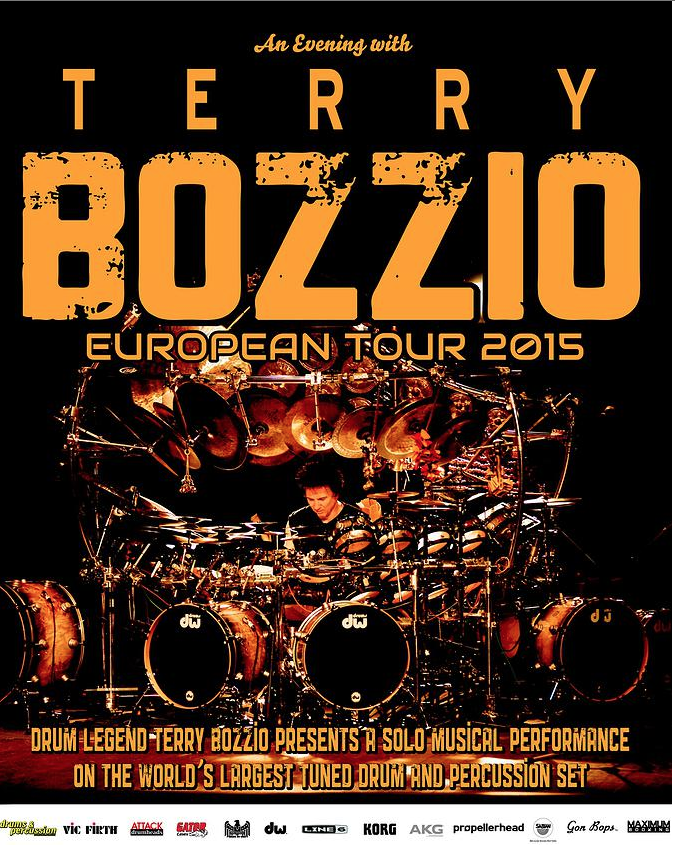 Terry Bozzio un des meilleurs batteurs du monde débarque en ville.